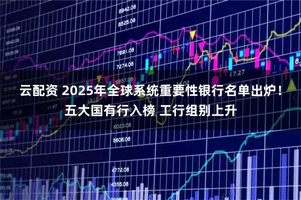 云配资 2025年全球系统重要性银行名单出炉！五大国有行入榜 工行组别上升